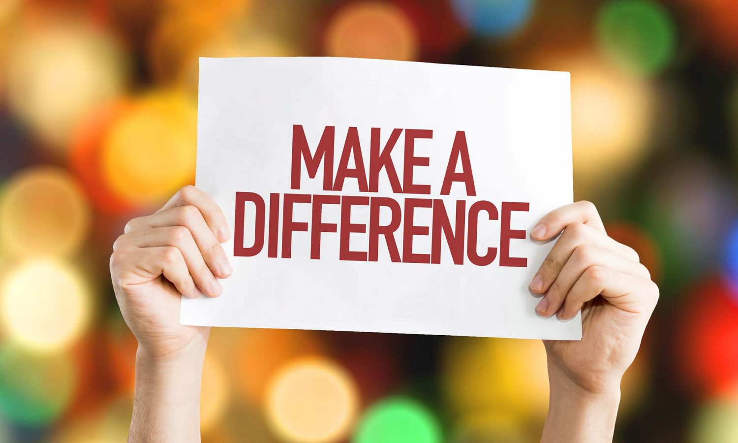 Make a difference