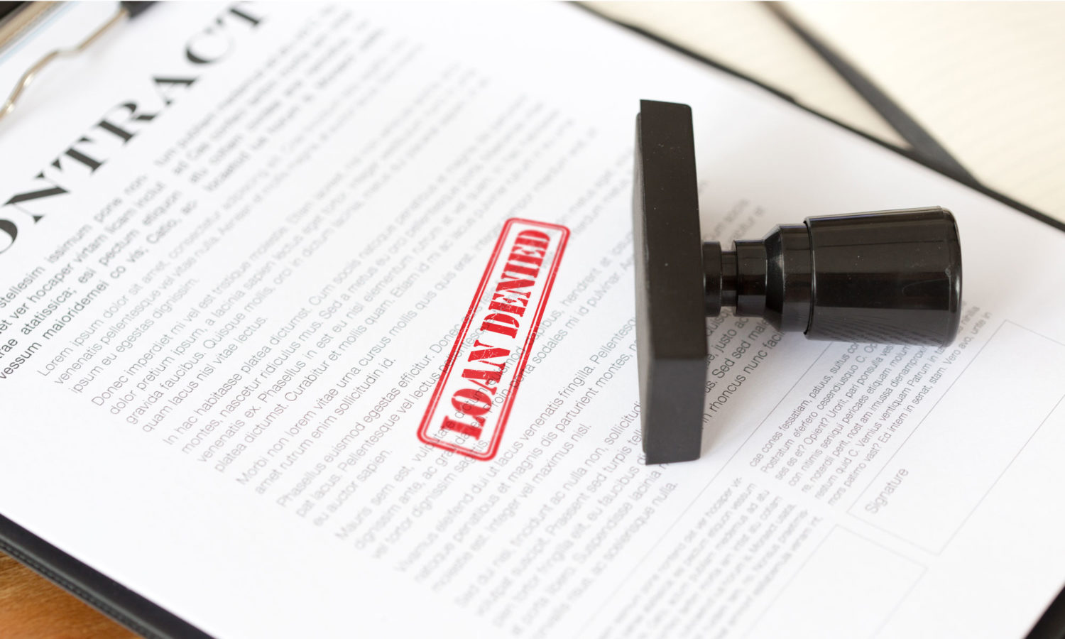You're not evaluated by all lenders the same.