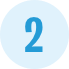 The image displays a number 2 inside a circle with a blue background, typically used to represent the second position in a list.